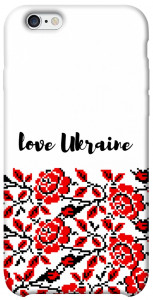 Чехол Love Ukraine для iPhone 6 (4.7'')