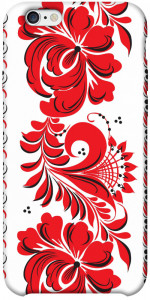 Чохол Червона вишиванка для iPhone 6s plus (5.5'')
