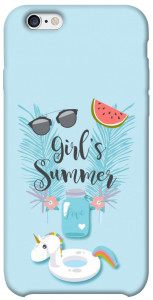 Чехол Girls summer для iPhone 6 (4.7'')
