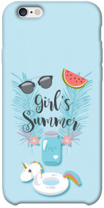 Чехол Girls summer для iPhone 6s plus (5.5'')