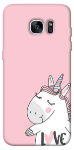 Чохол Unicorn love для Galaxy S7 Edge