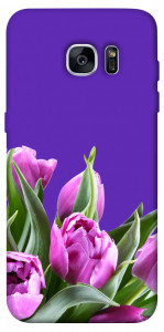 Чехол Тюльпаны для Galaxy S7 Edge
