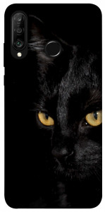 Чохол Чорний кіт для Huawei P30 Lite