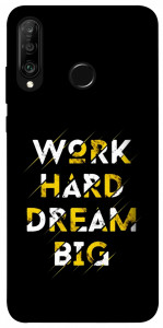 Чохол Work hard для Huawei P30 Lite