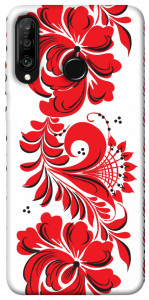 Чохол Червона вишиванка для Huawei P30 Lite