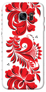 Чехол Червона вишиванка для Galaxy S7 Edge