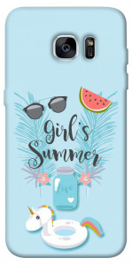 Чехол Girls summer для Galaxy S7 Edge