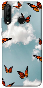 Чохол Summer butterfly для Huawei P30 Lite