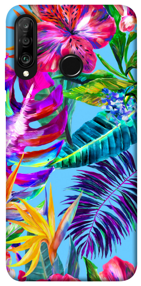 

Чохол Watercolor flowers для Huawei P30 Lite 1161405