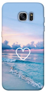 Чехол Summer heart для Galaxy S7 Edge