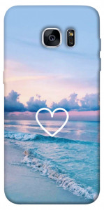 Чехол Summer heart для Galaxy S7 Edge