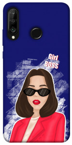 Чохол Girl boss для Huawei P30 Lite