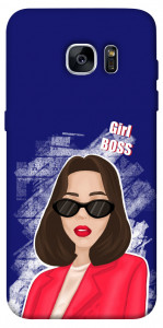 Чехол Girl boss для Galaxy S7 Edge