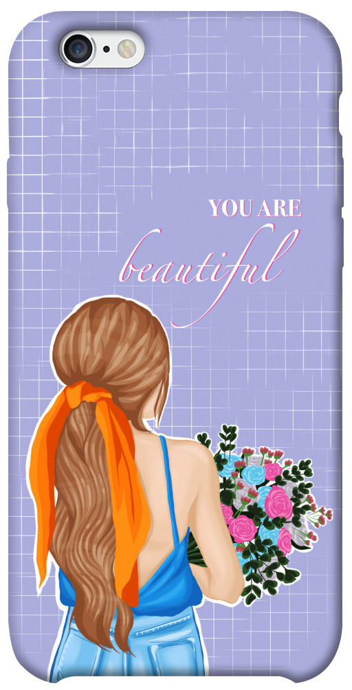 Чехол You are beautiful для iPhone 6