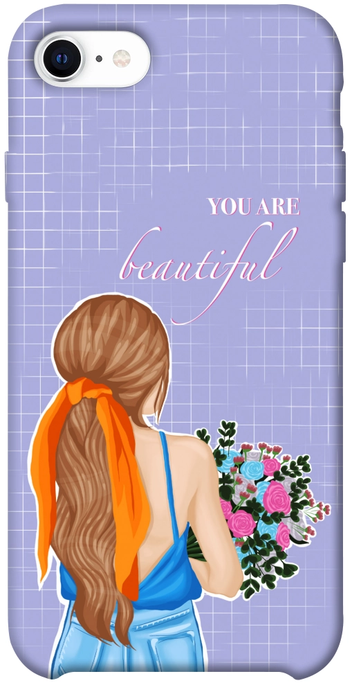 Чохол You are beautiful для iPhone SE (2020)