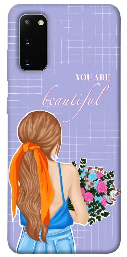 Чехол You are beautiful для Galaxy S20 (2020)