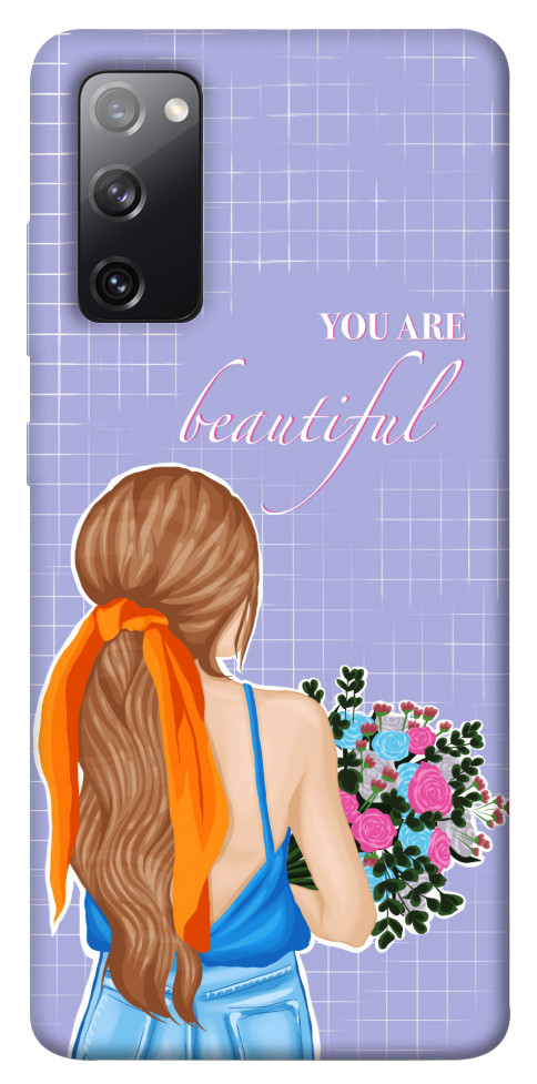 Чехол You are beautiful для Galaxy S20 FE