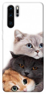 Чехол Три кота для Huawei P30 Pro