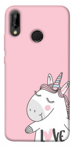 Чехол Unicorn love для Huawei P20 Lite