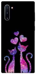 Чехол Космические коты для Galaxy Note 10 (2019)