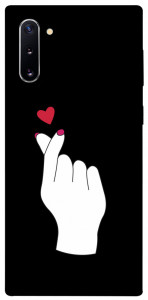 Чехол Сердце в руке для Galaxy Note 10 (2019)