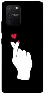 Чехол Сердце в руке для Galaxy S10 Lite (2020)