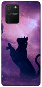 Чохол Кіт та метелик для Galaxy S10 Lite (2020)