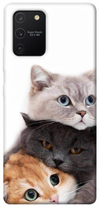 Чехол Три кота для Galaxy S10 Lite (2020)