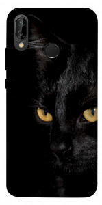 Чехол Черный кот для Huawei P20 Lite