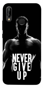 Чехол Never give up для Huawei P20 Lite