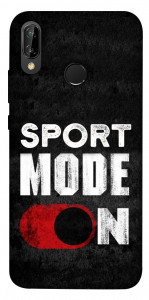 Чехол Sport mode on для Huawei P20 Lite
