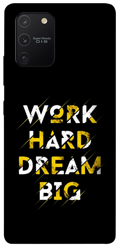 Чехол Work hard для Galaxy S10 Lite (2020)