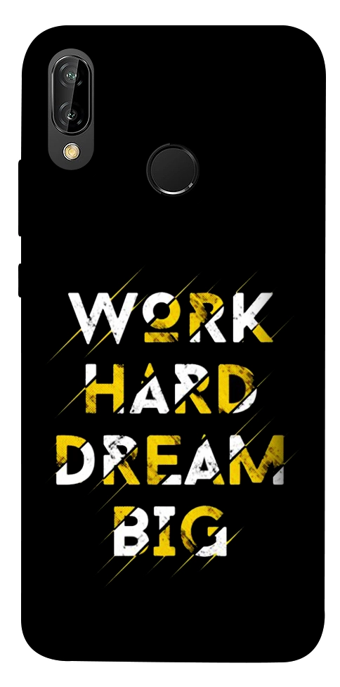 Чехол Work hard для Huawei P20 Lite