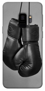 Чехол Черные боксерские перчатки для Galaxy S9