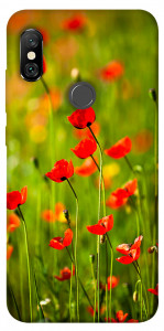 Чехол Маковое поле для Xiaomi Redmi Note 6 Pro