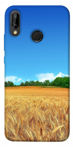 Чехол Пшеничное поле для Huawei P20 Lite