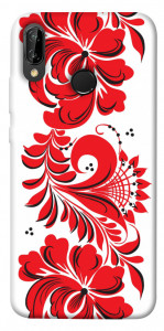 Чехол Червона вишиванка для Huawei P20 Lite