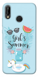 Чехол Girls summer для Huawei P20 Lite
