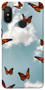 Чехол Summer butterfly для Xiaomi Redmi 6 Pro