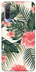 Чехол Tropic flowers для Xiaomi Mi 9