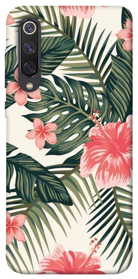 Чехол Tropic flowers для Xiaomi Mi 9 SE