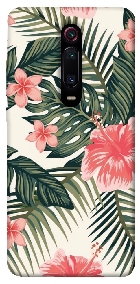 Чехол Tropic flowers для Xiaomi Mi 9T