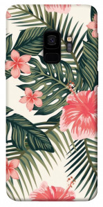 Чехол Tropic flowers для Galaxy S9