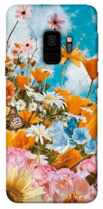 Чехол Летние цветы для Galaxy S9