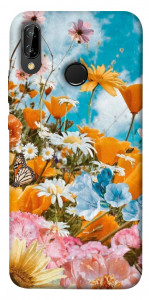 Чехол Летние цветы для Huawei P20 Lite