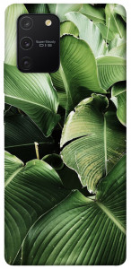 Чехол Тропическая листва для Galaxy S10 Lite (2020)