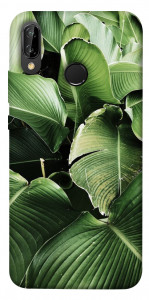 Чехол Тропическая листва для Huawei P20 Lite
