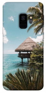 Чехол Тропический остров для Galaxy S9