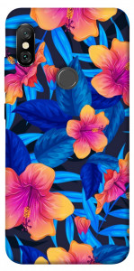 Чехол Цветочная композиция для Xiaomi Redmi Note 6 Pro