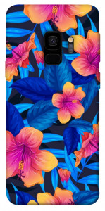 Чехол Цветочная композиция для Galaxy S9